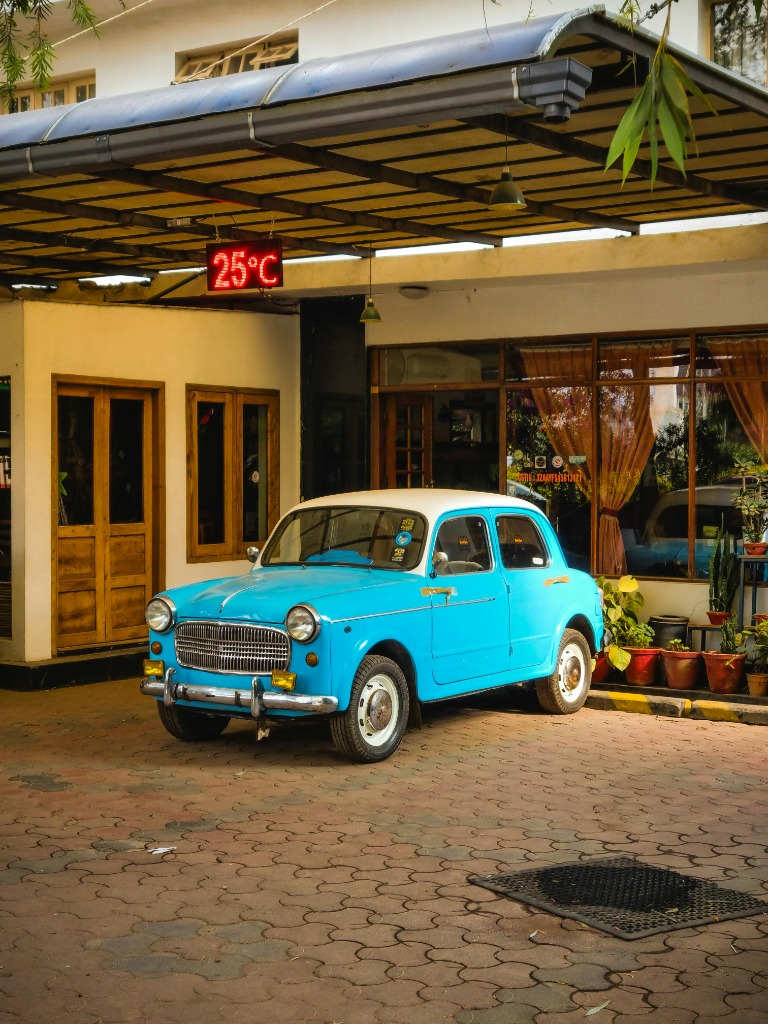 Cozy window seat view