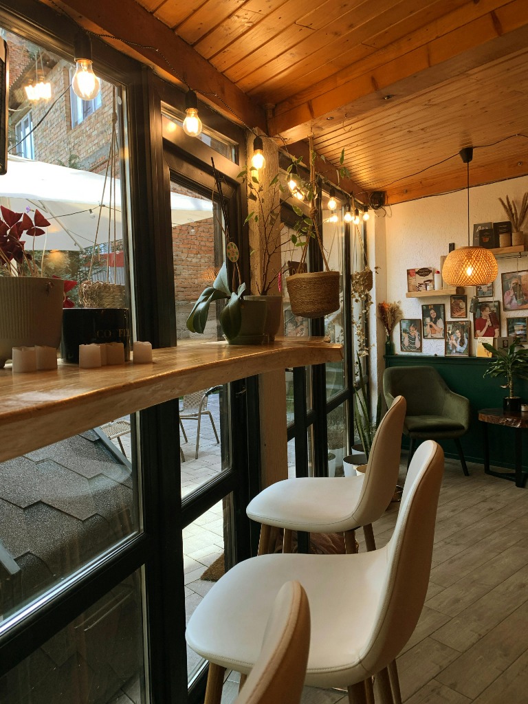 Cozy cafe corner